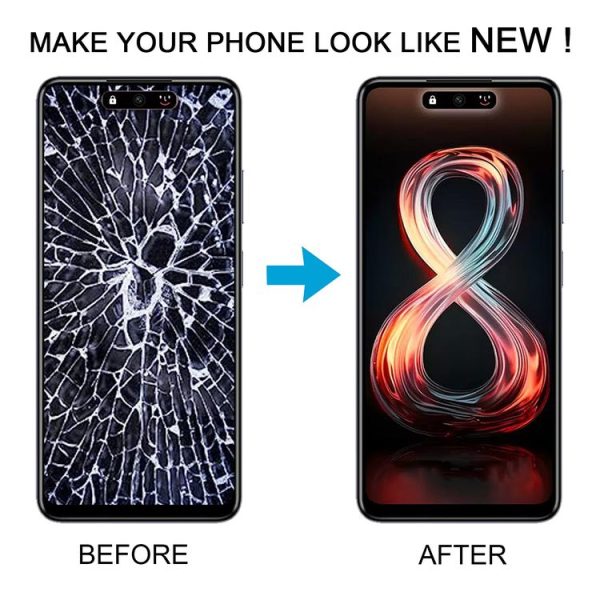Infinix Smart 8 Pro X6525B OEM LCD Screen with Digitizer Full Assembly - Image 6