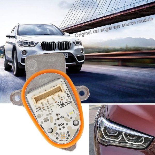BMW X1 F48 F49 2015-2022 Car Left LED DRL Daytime Running Light Ballast Control Module 63119477821 (Silver) - Image 6