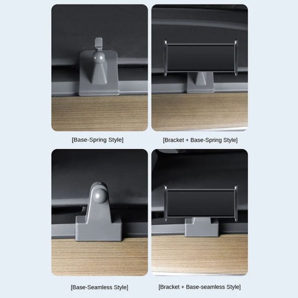 Tesla Model 3 / Y Car Air Outlet Mobile Phone Holder Base, Style: Traceless Model - Image 2