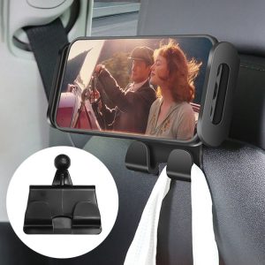 Tesla Model 3 / Y Car Rear Seat Phone Tablet Holder, Style: Bracket Base