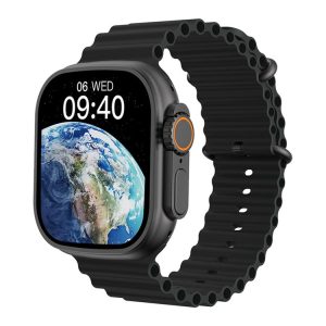 WIWU SW01 Ultra Max 2.2 inch IPS Screen IP68 Waterproof Bluetooth Smart Watch (Black)