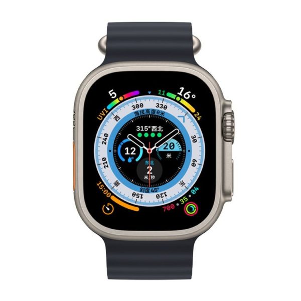 WIWU SW01 Ultra Max 2.2 inch IPS Screen IP68 Waterproof Bluetooth Smart Watch (Black) - Image 2