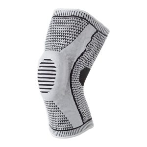 Dual Spring Support Silicone Sports Brace Fitness Protective Pads, Specification: S Size (Grey)