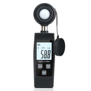 RZ851 Digital Light Meter, Range: 0-200, 000 Lux (Black)
