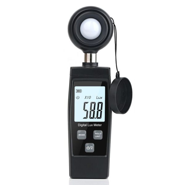 RZ851 Digital Light Meter, Range: 0-200, 000 Lux (Black)
