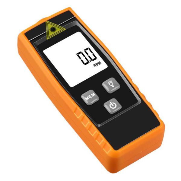 RZ835 Digital Tachometer, Range: 2.5-99999RPM (Orange) - Image 2