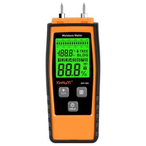 RZ862 Detachable Probe Wood Moisture Tester (Orange)