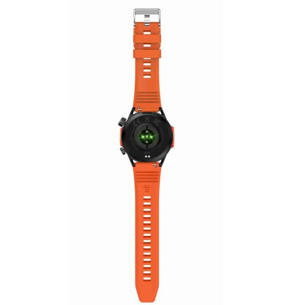 HT22 1.46 inch Smart Sport Watch, Support Bluetooth Call / Sleep / Heart Rate / Blood Pressure Health Monitor (Orange) - Image 4