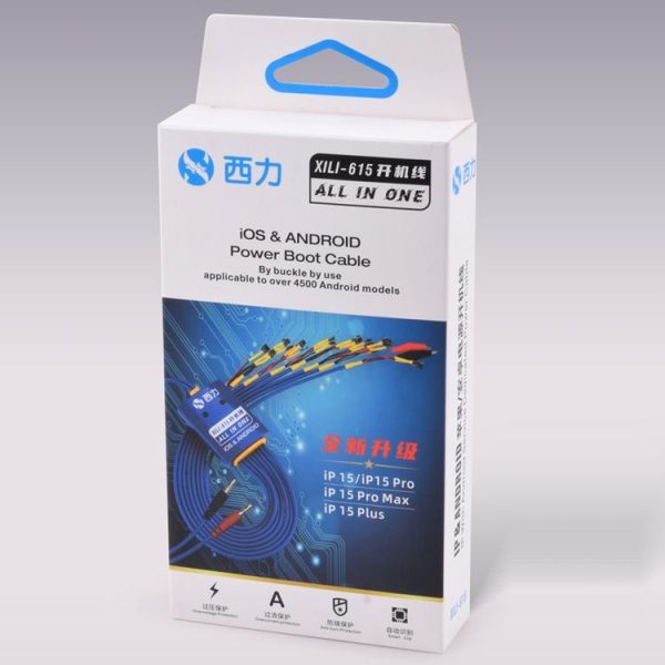 XILI 615 iBoot Power Supply On / Off Boot Line for iPhone 6 Plus-15 Pro Max / Android - Image 11