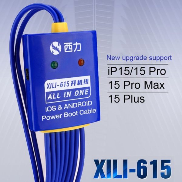 XILI 615 iBoot Power Supply On / Off Boot Line for iPhone 6 Plus-15 Pro Max / Android - Image 3