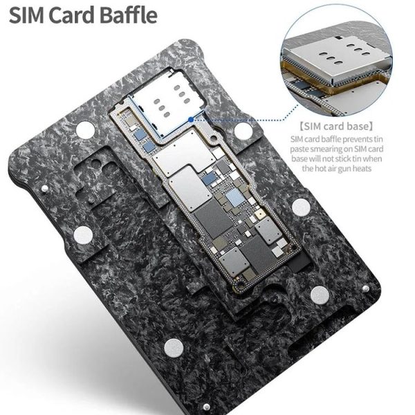 Qianli Magnetic Middle Layer BGA Reballing Platform For iPhone 15 Series - Image 3