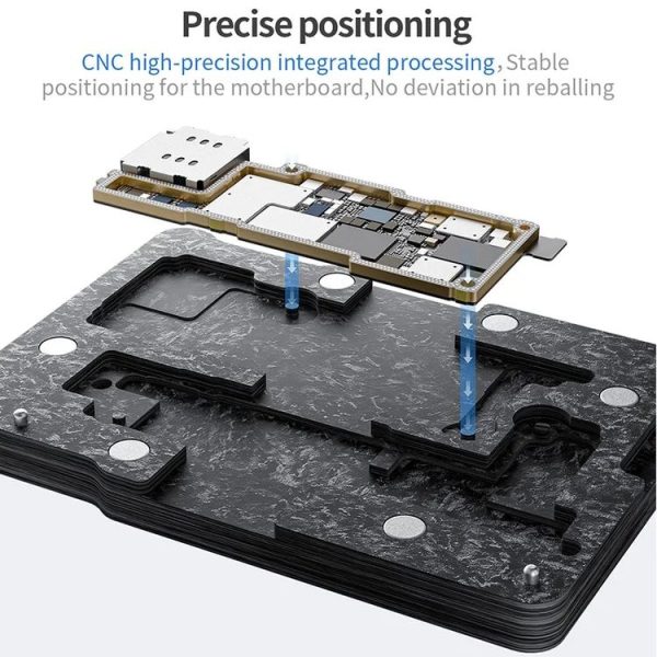 Qianli Magnetic Middle Layer BGA Reballing Platform For iPhone 15 Series - Image 4