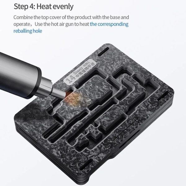 Qianli Magnetic Middle Layer BGA Reballing Platform For iPhone 15 Series - Image 8