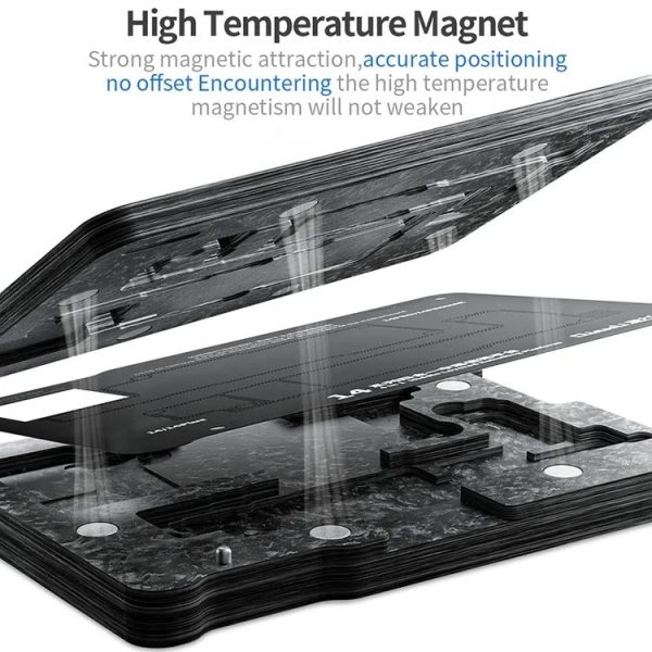 Qianli Magnetic Middle Layer BGA Reballing Platform For iPhone 15 Series - Image 9