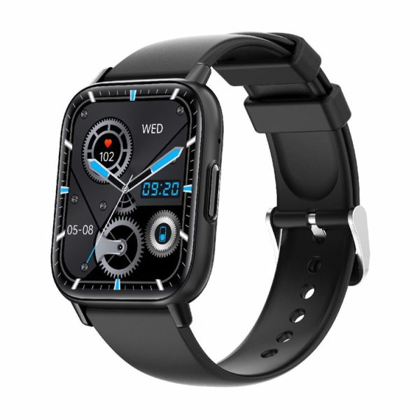 DM60+ 1.83 inch BT5.2 Smart Sport Watch, Support Bluetooth Call / Sleep / Blood Sugar / Blood Oxygen / Temperature / Heart Rate / Blood Pressure Health Monitor (Black)