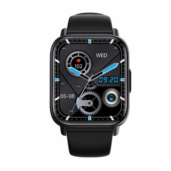 DM60+ 1.83 inch BT5.2 Smart Sport Watch, Support Bluetooth Call / Sleep / Blood Sugar / Blood Oxygen / Temperature / Heart Rate / Blood Pressure Health Monitor (Black) - Image 2