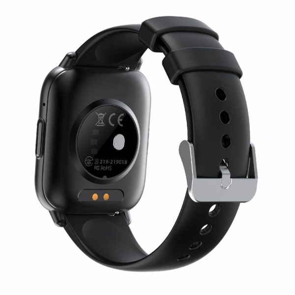 DM60+ 1.83 inch BT5.2 Smart Sport Watch, Support Bluetooth Call / Sleep / Blood Sugar / Blood Oxygen / Temperature / Heart Rate / Blood Pressure Health Monitor (Black) - Image 3