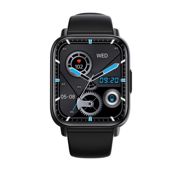 DM05 1.83 inch BT5.2 Smart Sport Watch, Support Sleep / Heart Rate / Blood Oxygen / Temperature / Heart Sugar / Blood Pressure Health Monitor (Black) - Image 2