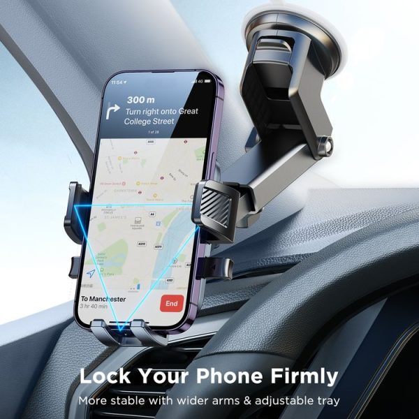 JOYROOM JR-OK6 Mechanical Car Phone Mount (Black) - Image 3