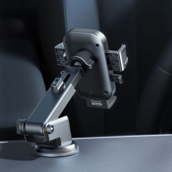 JOYROOM JR-OK6 Mechanical Car Phone Mount (Black) - Image 6
