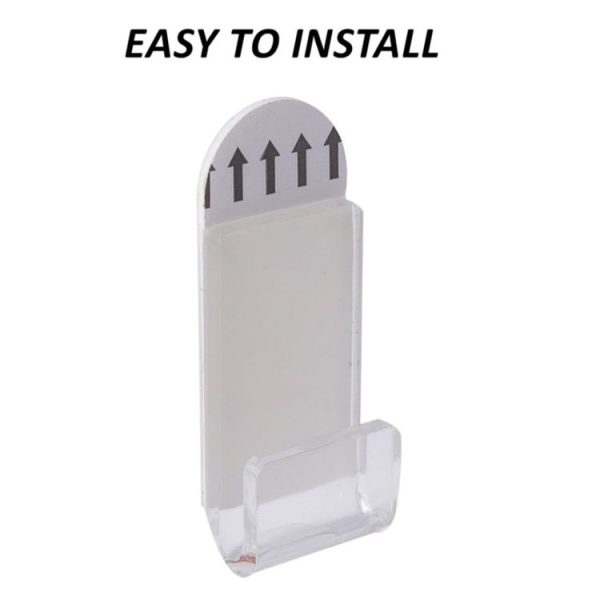 6pcs Wall Mounted Acrylic No-Punch Record Display Stand - Image 4