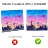 6pcs Wall Mounted Acrylic No-Punch Record Display Stand - Image 5