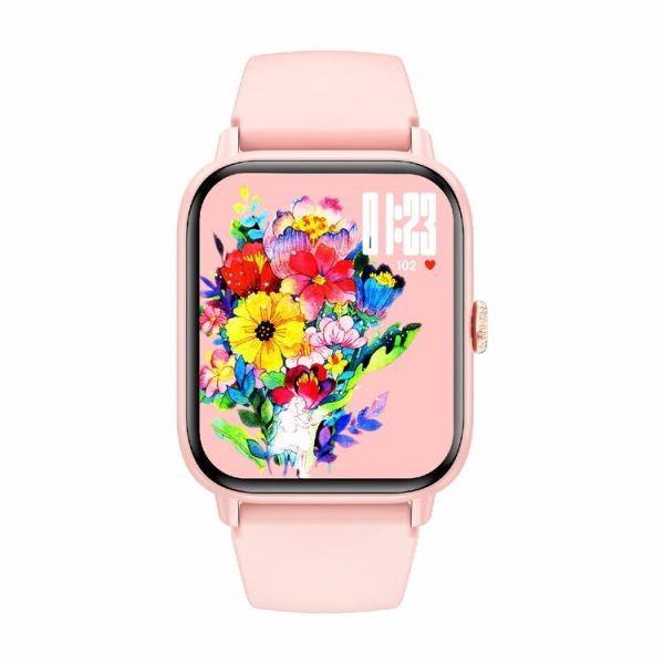 QS13 1.83 inch BT5.2 Smart Sport Watch, Support Bluetooth Call / Sleep / Blood Sugar / Blood Oxygen / Heart Rate / Blood Pressure Health Monitor (Pink) - Image 2