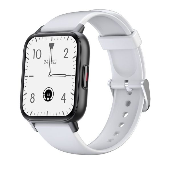 QS16 Pro 1.83 inch BT5.0 Smart Sport Watch, Support Bluetooth Call / Sleep / Blood Oxygen / Temperature / Heart Rate / Blood Pressure Health Monitor (White)