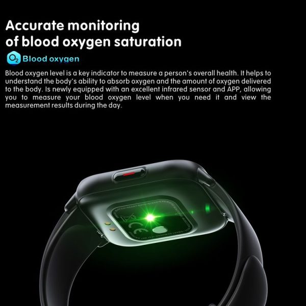 QS16 Pro 1.83 inch BT5.0 Smart Sport Watch, Support Bluetooth Call / Sleep / Blood Oxygen / Temperature / Heart Rate / Blood Pressure Health Monitor (White) - Image 4
