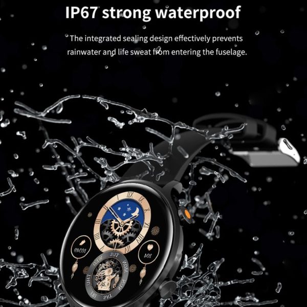 QS40 1.39 inch BT5.2 Smart Sport Watch, Support Bluetooth Call / Sleep / Blood Oxygen / Temperature / Heart Rate / Blood Pressure Health Monitor (Orange) - Image 13