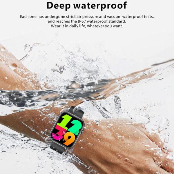 QX7 Pro 2.0 inch BT5.2 Smart Sport Watch, Support Bluetooth Call / Sleep / Blood Sugar / Blood Oxygen / Temperature / Heart Rate / Blood Pressure Health Monitor (Pink) - Image 10