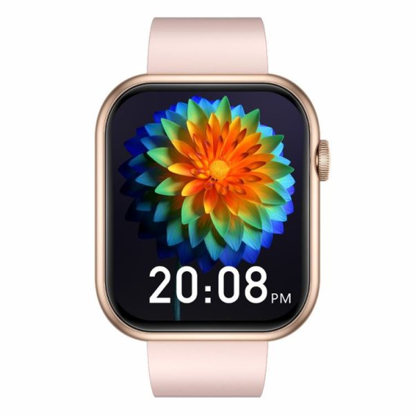 QX7 Pro 2.0 inch BT5.2 Smart Sport Watch, Support Bluetooth Call / Sleep / Blood Sugar / Blood Oxygen / Temperature / Heart Rate / Blood Pressure Health Monitor (Pink) - Image 2