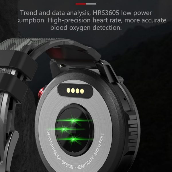 C22 1.6 inch Round Screen Bluetooth Smart Watch, Support Health Monitoring & 24 Sports Modes (Black) - Image 12