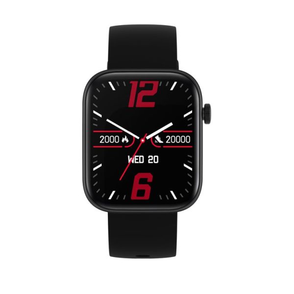 P43 1.8 inch TFT Screen Bluetooth Smart Watch, Support Heart Rate Monitoring & 100+ Sports Modes (Black) - Image 2