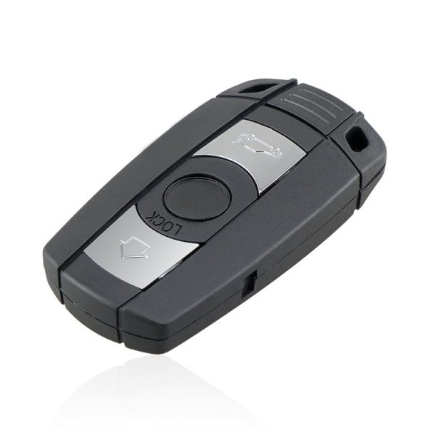 Car Key KR55WK49127 433.92Mhz for BMW CAS3 3-button (Black) - Image 2