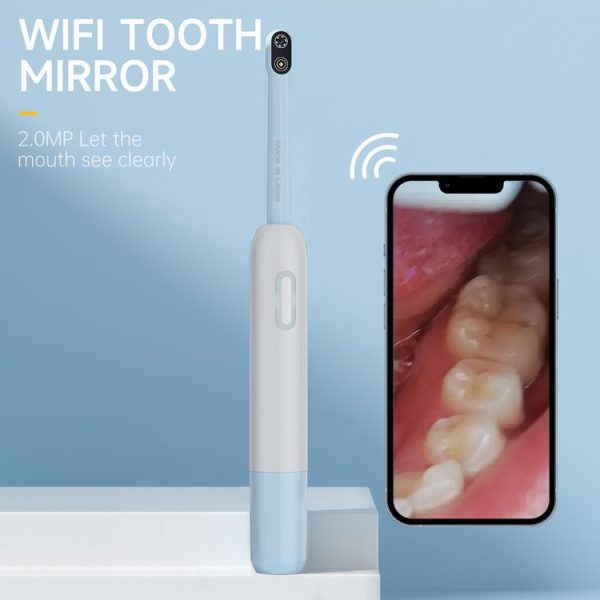 Z70 7 LEDs 2.0MP Wifi Visible Oral Endoscope (White) - Image 2