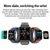 TK63 1.91 Inch Color Screen Air Pump Smart Watch, Supports Blood Pressure Monitoring / ECG (Black) - Image 13