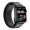 TK63 1.91 Inch Color Screen Air Pump Smart Watch, Supports Blood Pressure Monitoring / ECG (Black) - Image 2