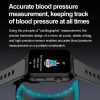 TK63 1.91 Inch Color Screen Air Pump Smart Watch, Supports Blood Pressure Monitoring / ECG (Black) - Image 5
