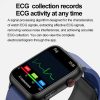 TK63 1.91 Inch Color Screen Air Pump Smart Watch, Supports Blood Pressure Monitoring / ECG (Black) - Image 6