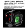 TK63 1.91 Inch Color Screen Air Pump Smart Watch, Supports Blood Pressure Monitoring / ECG (Black) - Image 7