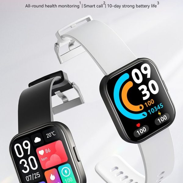 GTS6 1.69 inch Runmefit Pressure MET BT Call Smart Watch, Heart Rate / Blood Pressure / Body Temperature (Pink) - Image 2
