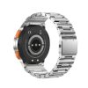 LEMFO AK59 1.43 inch AMLOED Round Screen Steel Strap Smart Watch (Silver) - Image 3