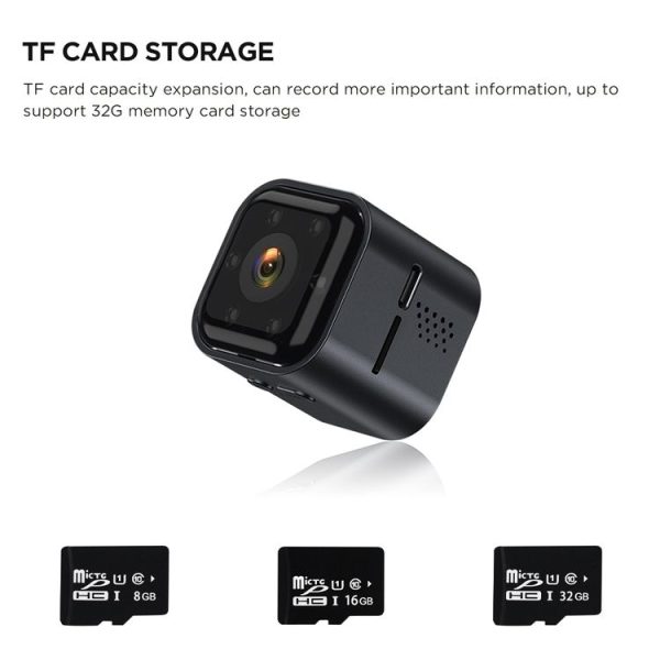 AS03 Outdoor HD Mini Infrared Night Vision Smart Camera (Black) - Image 9
