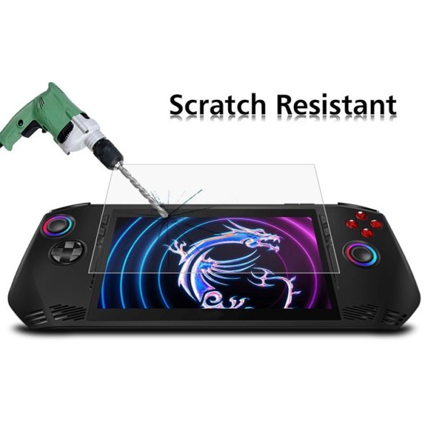 MSI Claw 7 inch Game Console 9H 0.3mm Explosion-proof Tempered Glass Film - Image 4