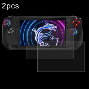 MSI Claw 7 inch Game Console 2pcs 9H 0.3mm Explosion-proof Tempered Glass Film