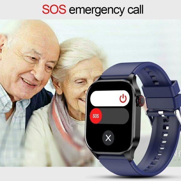 T98 2.04 inch IP68 Waterproof Bluetooth Call Smart Watch, Support Blood Oxygen Monitoring (Black) - Image 13