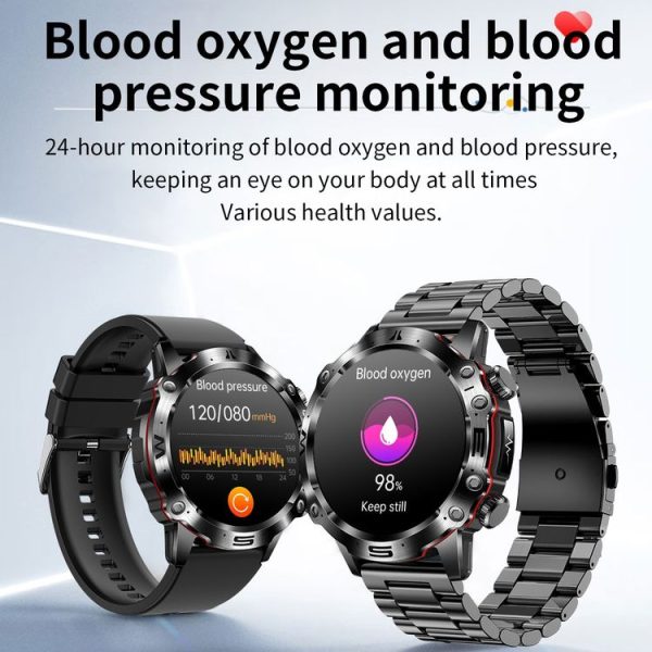 ET482 1.43 inch AMOLED Screen Sports Smart Watch Support Bluetooth Call / ECG Function (Black Silicone Band) - Image 17