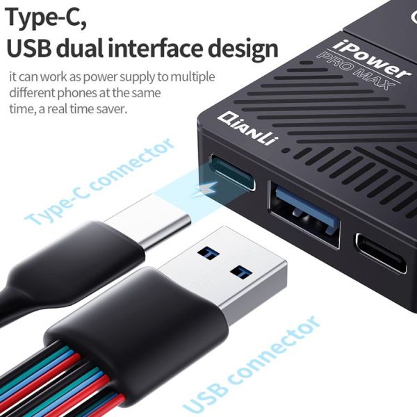 QianLi Generation 7th iPower Pro Max DC Power Control Test Cable for iPhone 6-14 Series - Image 6
