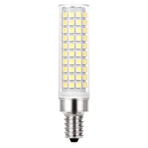 E12 15W 136 LEDs SMD 2835 Dimmable Corn Light Bulb, AC110-130V (White Light)